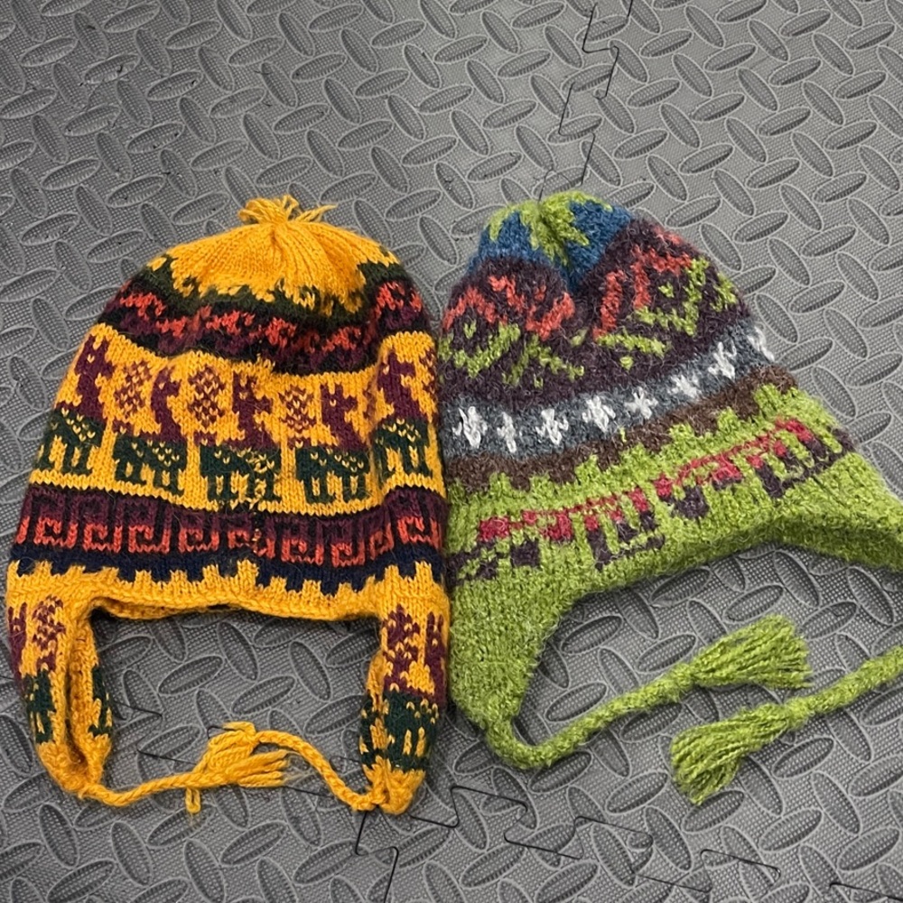 Peruvian Handmade Alpaca Wool toques